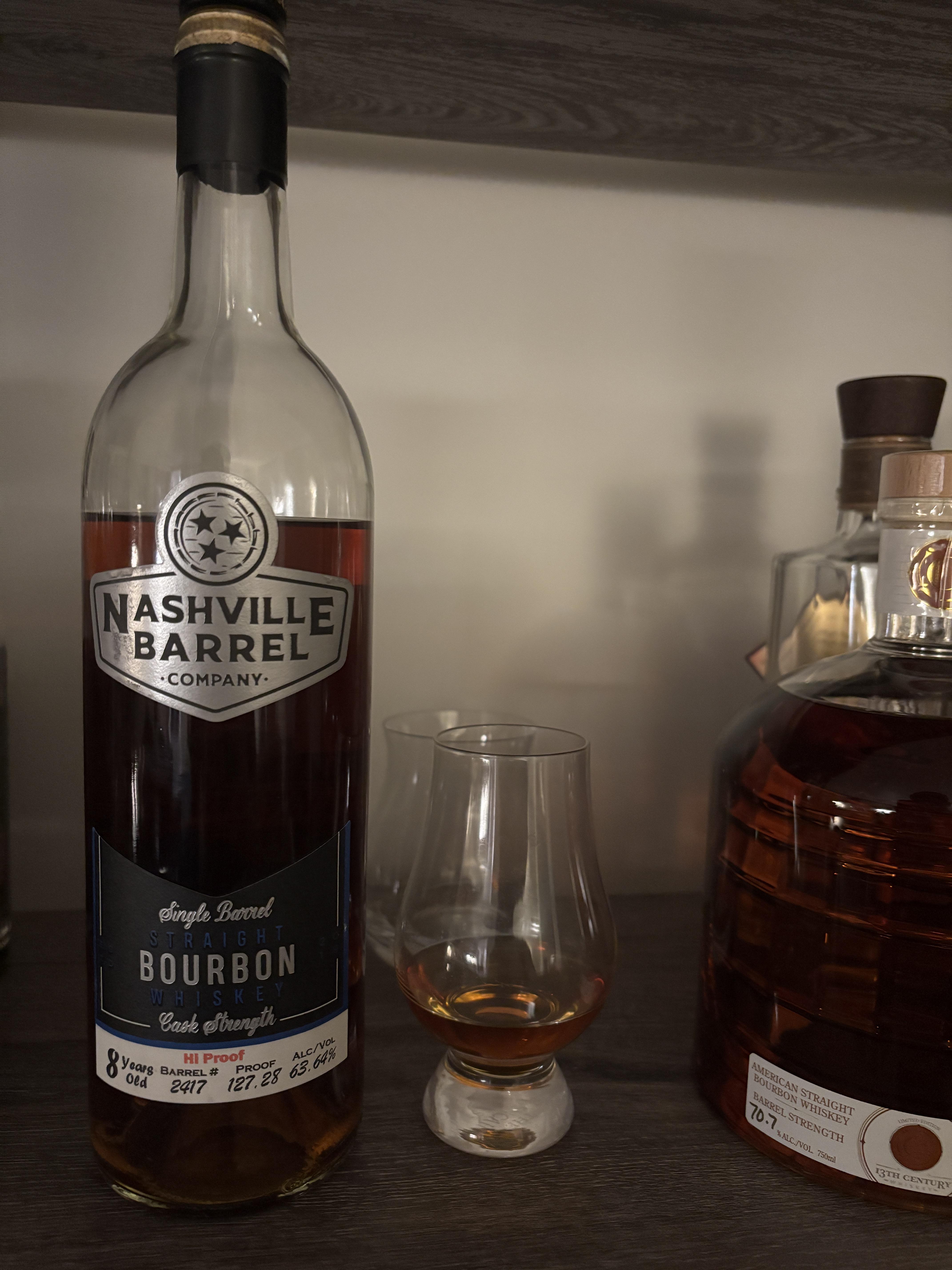Nashville Barrel Company 8 Year Cask Strength